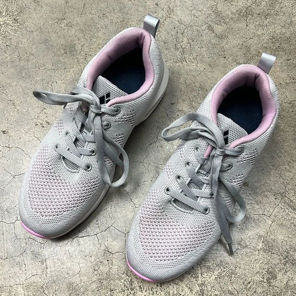* Mishansha gray pink sneakers